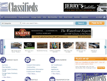 Tablet Screenshot of classifieds.hcnews.com